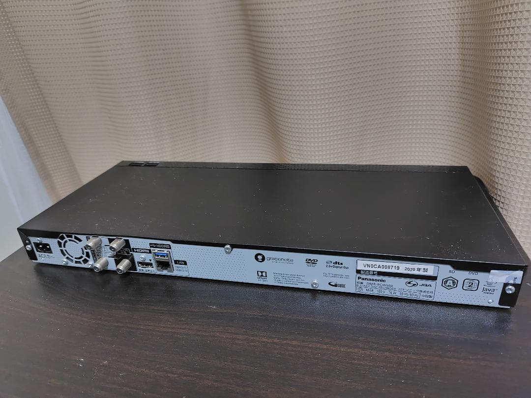 Panasonic DIGA DMR-BCW560 ブルーレイレコーダー