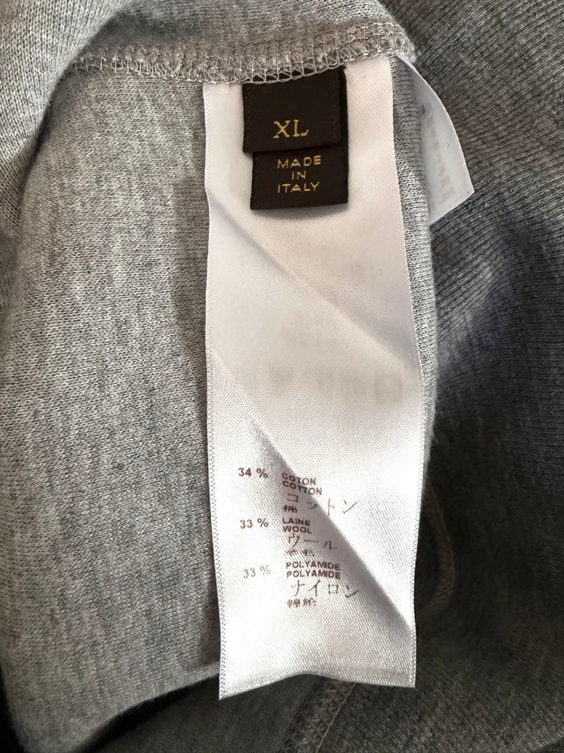 ルイヴィトン　LOUIS VUITTON グレー XL トレーナー・スウェット