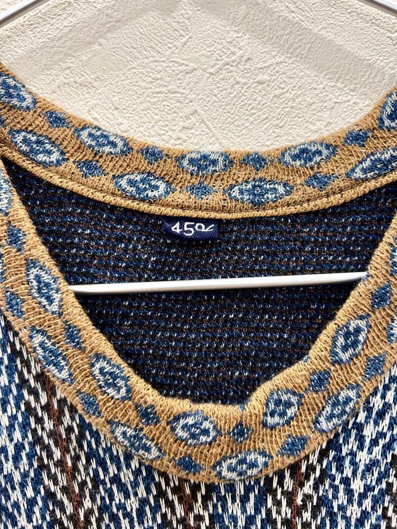 45R 綿ニット ベスト