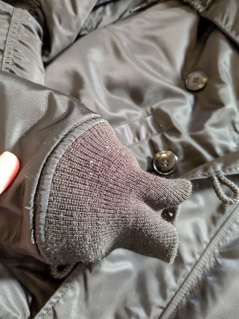 アルファインダストリーズ　N-2B　TIGHT　XL　ブラック