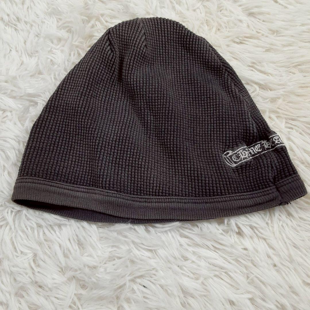 希少◎CHROME HEARTS サーマルニットキャップ ダガー刺繍 USA製