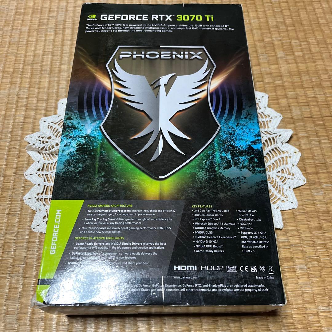 新品未使用☆GEFORCE RTX 3070 Ti