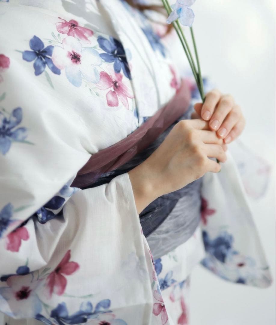 Dita 浴衣3点セット 水彩の京ならべ