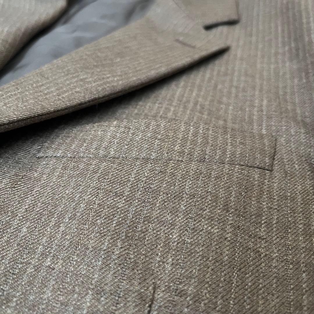 【美品】 AURALEE テーラードジャケット ウール ブラウン