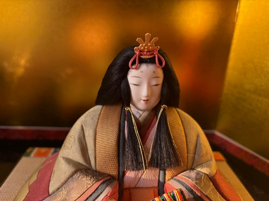 ぷ*郎様 京都上賀茂神社　木目込賀茂雛人形　お雛様　雛人形