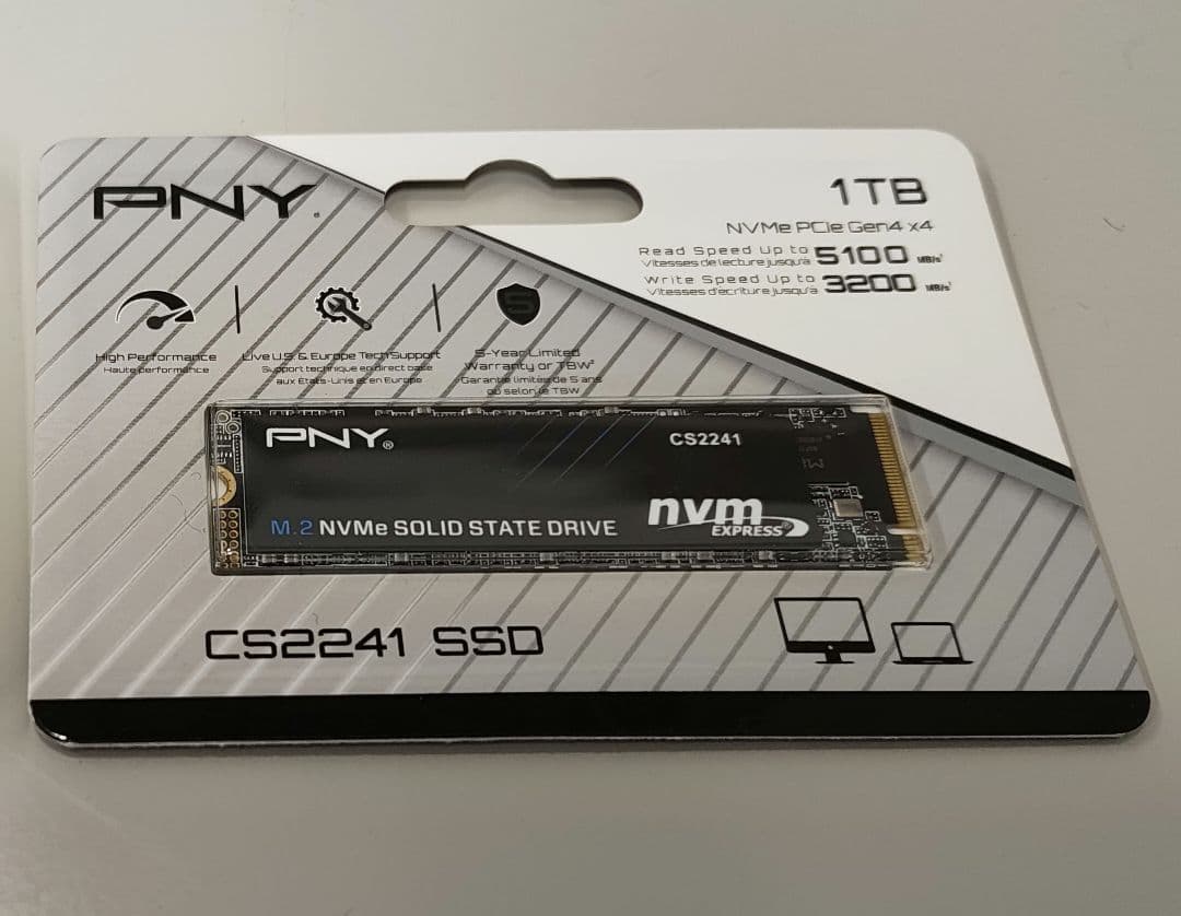 Y.Saitoさま 1TB NVMe SSD