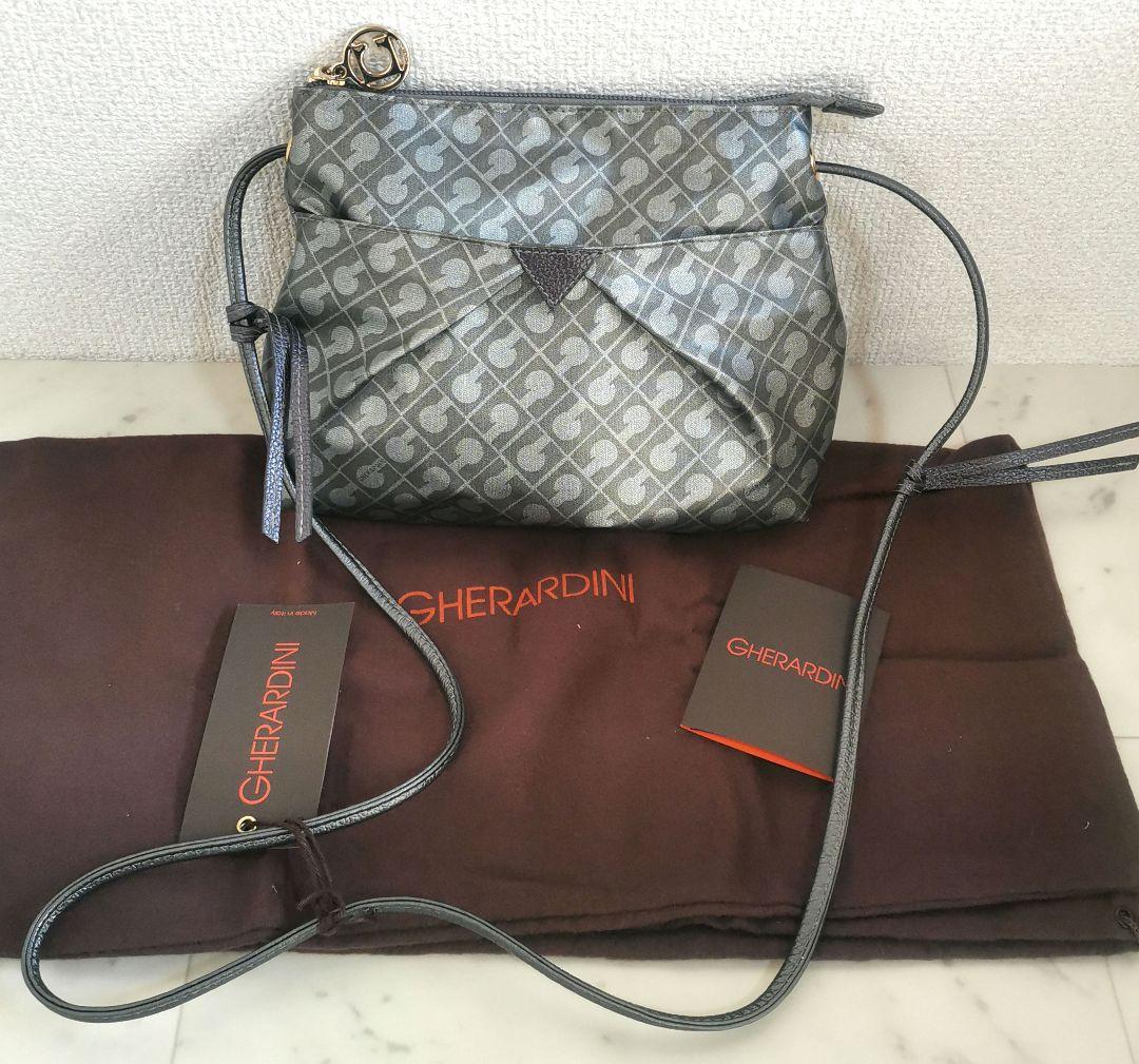 【新品・タグ付き・保存袋あり】GHERARDINI ソフティ ショルダーバッグ