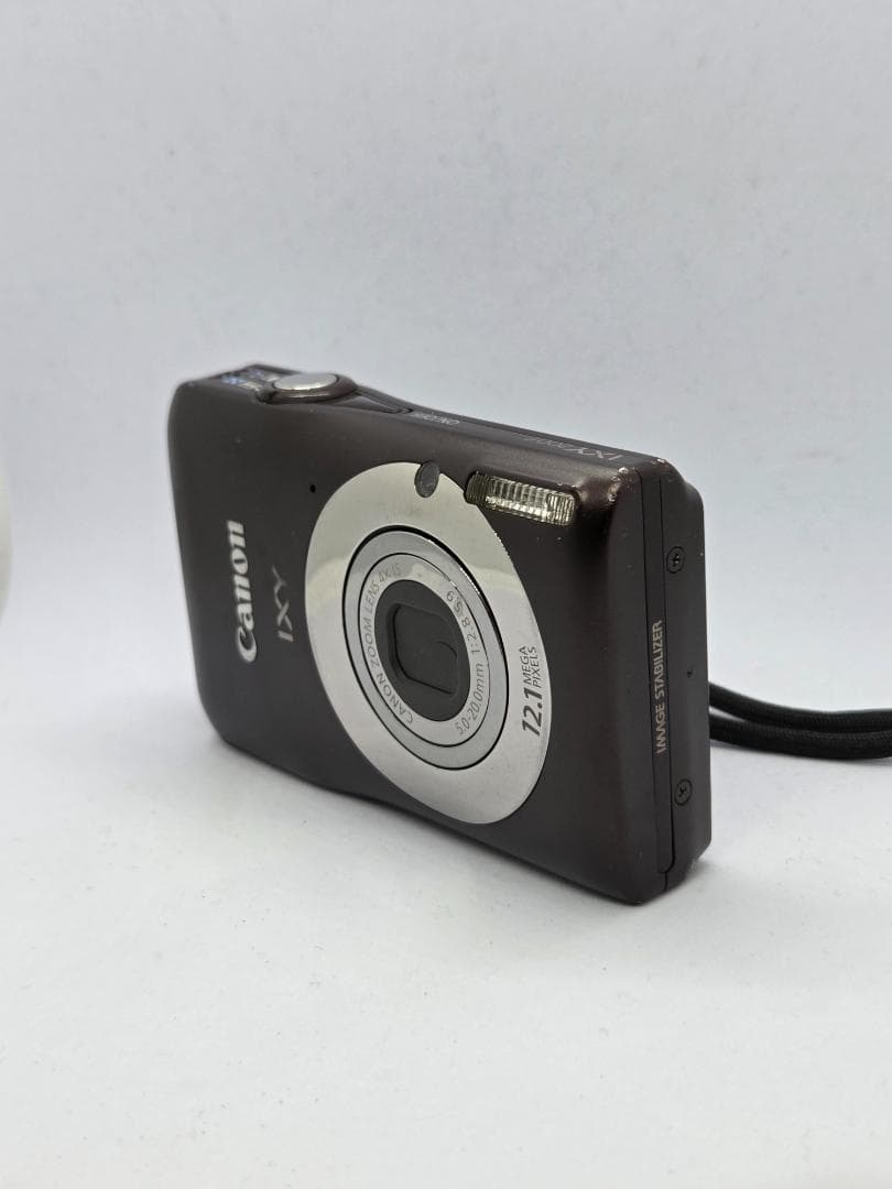 【ジャンク】キャノン Canon IXY 200F ブラウン デジタルカメラ