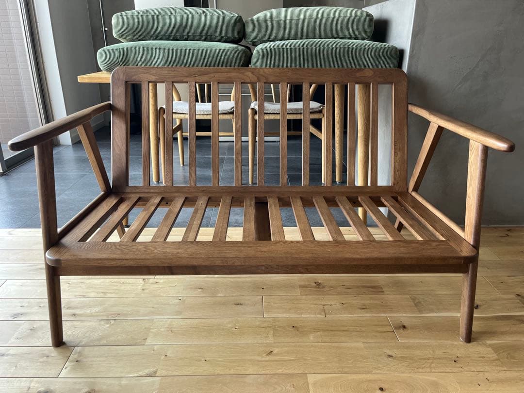 CRASH GATE ハリス2人掛けコーデュロイ ソファ