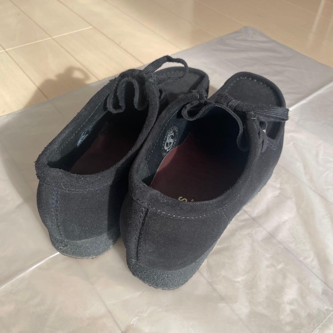 Clarks クラークス　ワラビー　UK6 24cm ブラック
