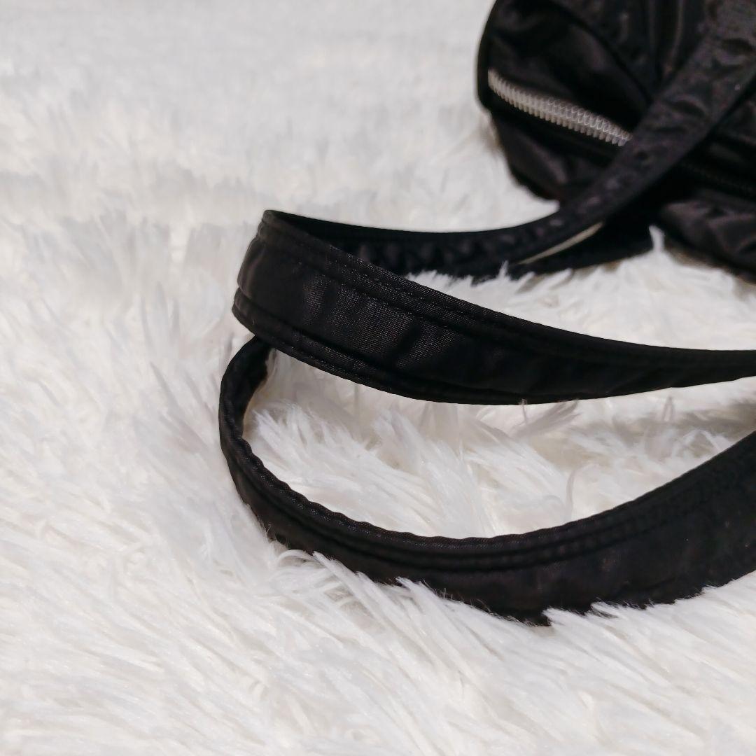 【美品】PORTER ポーター ミニボストン ドラムバッグ ブラック タンカー