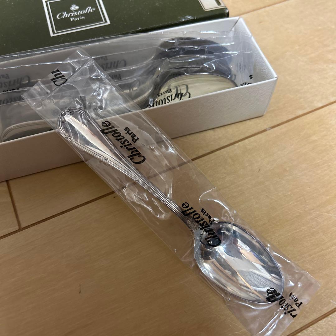 【値下げ相談可能】Christofle スプーン 6本セット 未使用