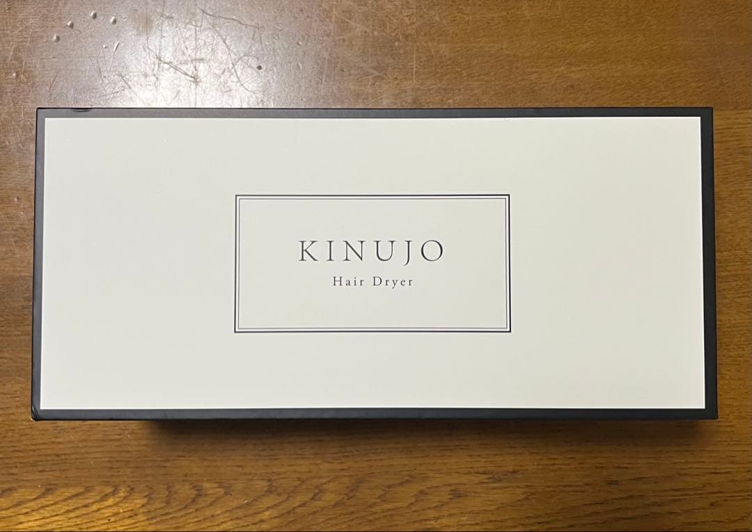 【新品】KINUJO キヌージョ　　Hair Dryer ホワイト