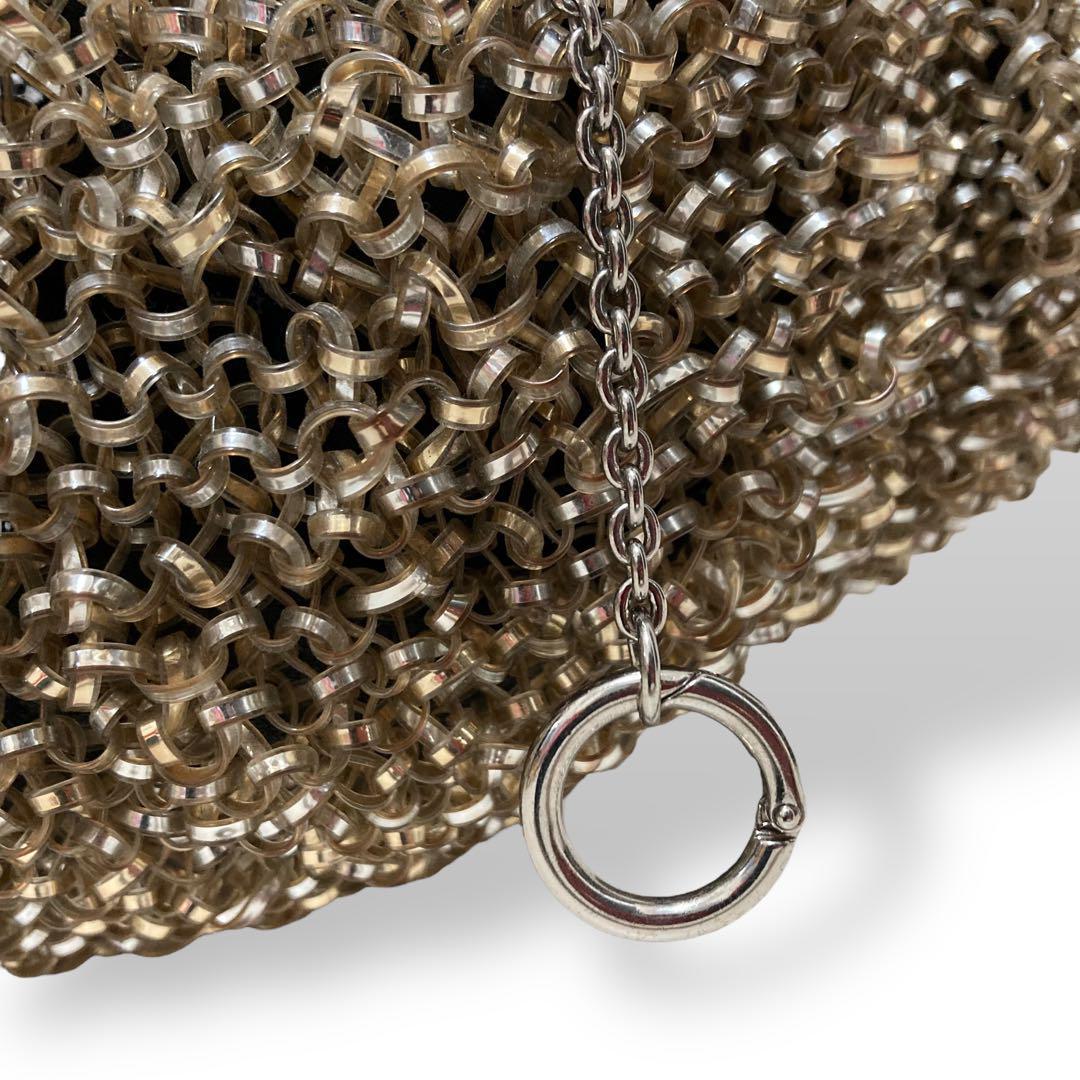 【美品】アンテプリマ　ワイヤーバッグ　ゴールド　手提げ　肩掛け　ラグジュアリー