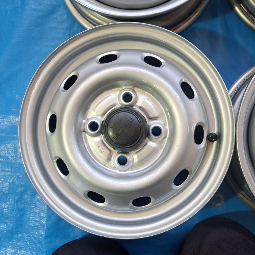 ★スバル純正★　12インチスチールホイール　サンバートラック等　軽トラ軽バンに