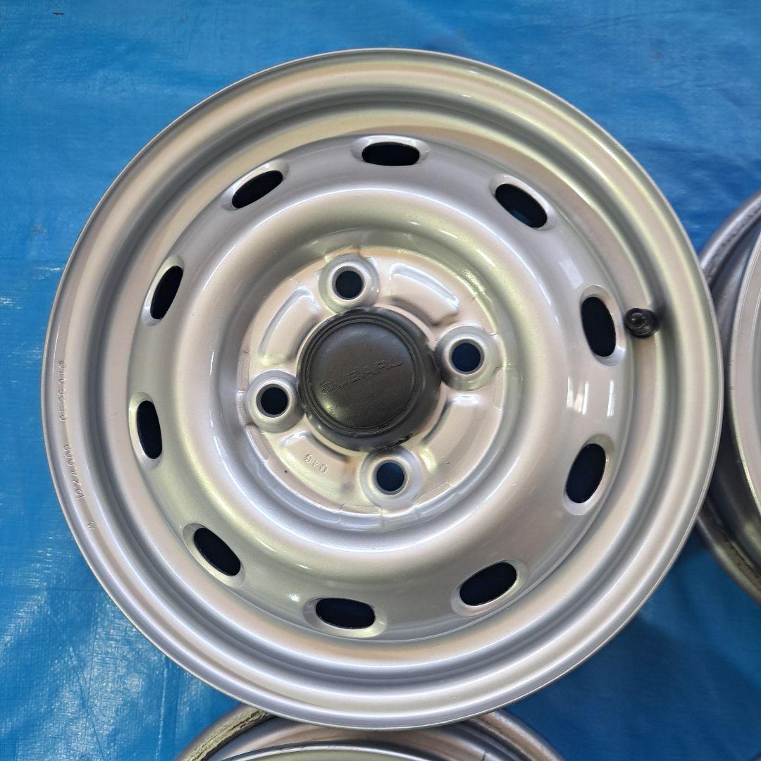 ★スバル純正★　12インチスチールホイール　サンバートラック等　軽トラ軽バンに
