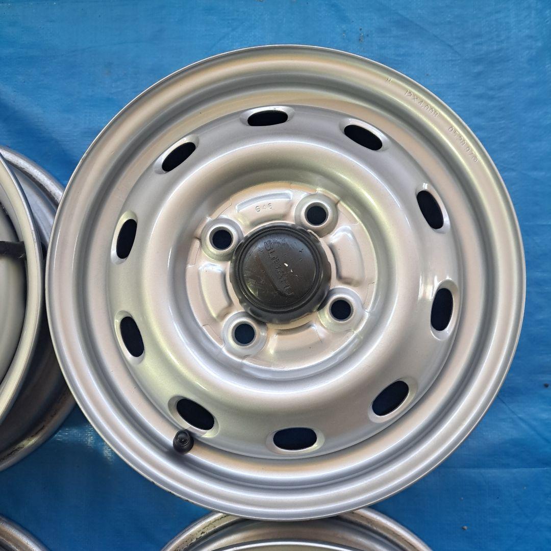 ★スバル純正★　12インチスチールホイール　サンバートラック等　軽トラ軽バンに