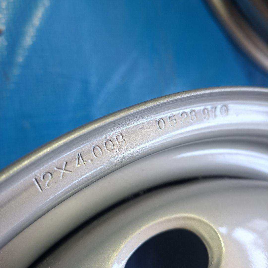 ★スバル純正★　12インチスチールホイール　サンバートラック等　軽トラ軽バンに