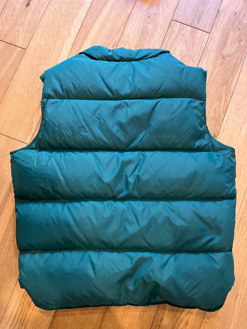 80s wool rich ウールリッチ　ダウンベスト　グリーン