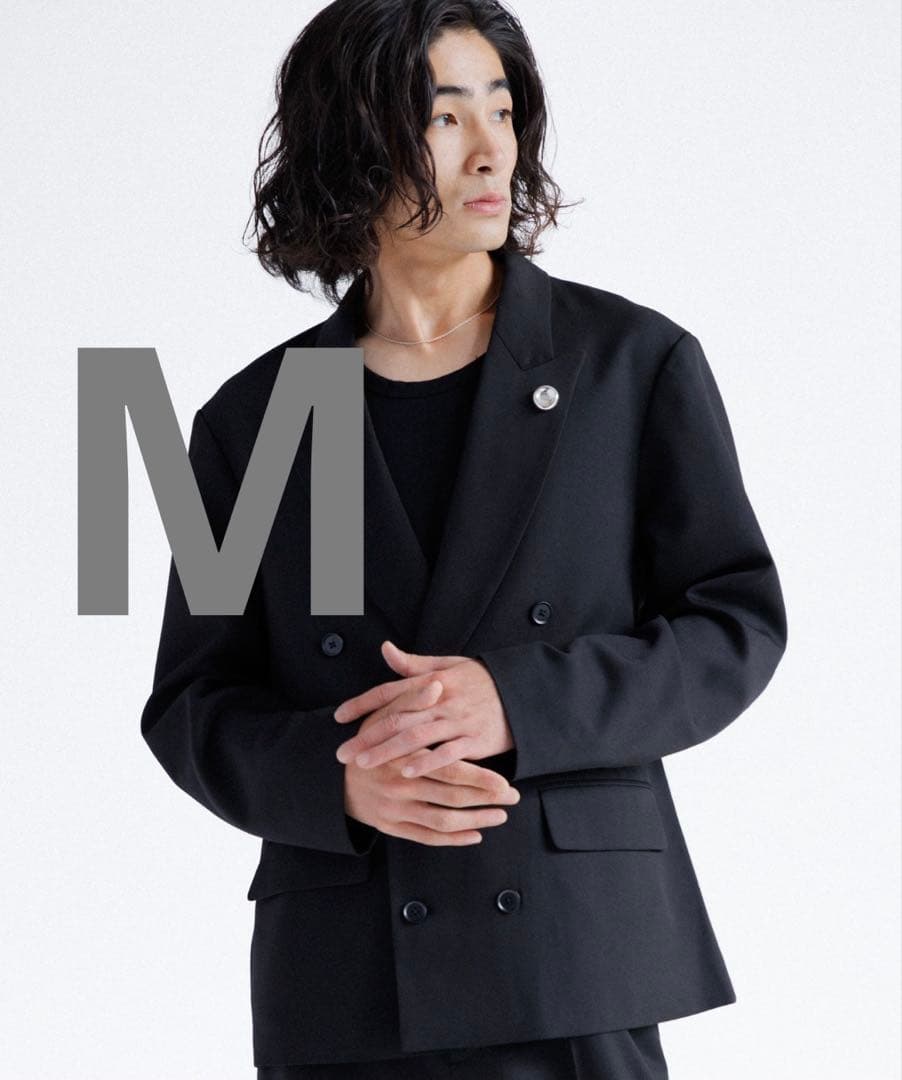 【24AWモデル】SINSS ダブルテーラードジャケット Mサイズ