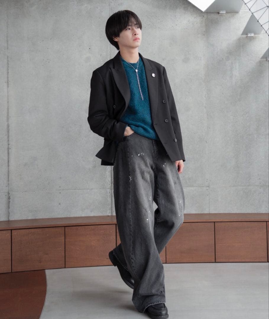 【24AWモデル】SINSS ダブルテーラードジャケット Mサイズ