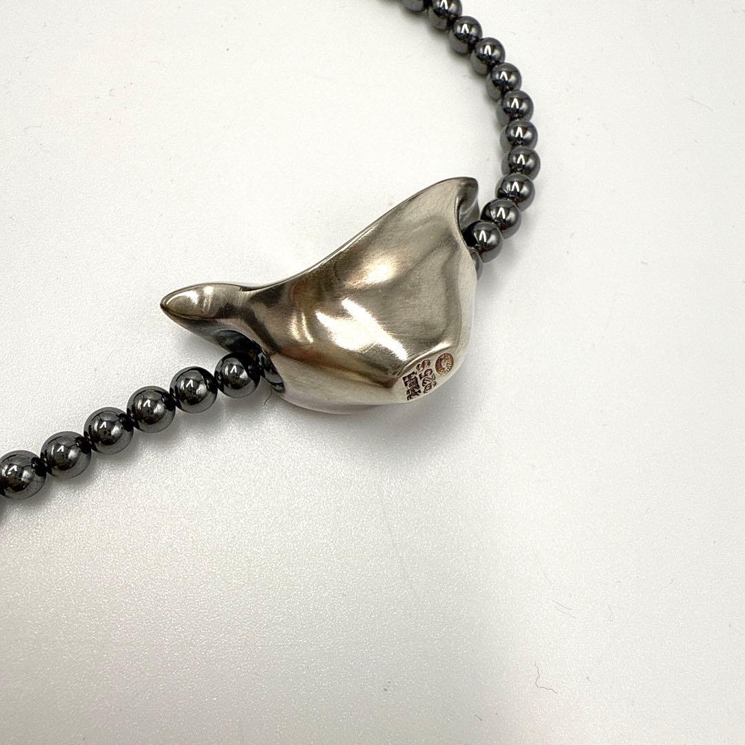 ジョージ ジェンセン   ヘマタイト ネックレス 鳥