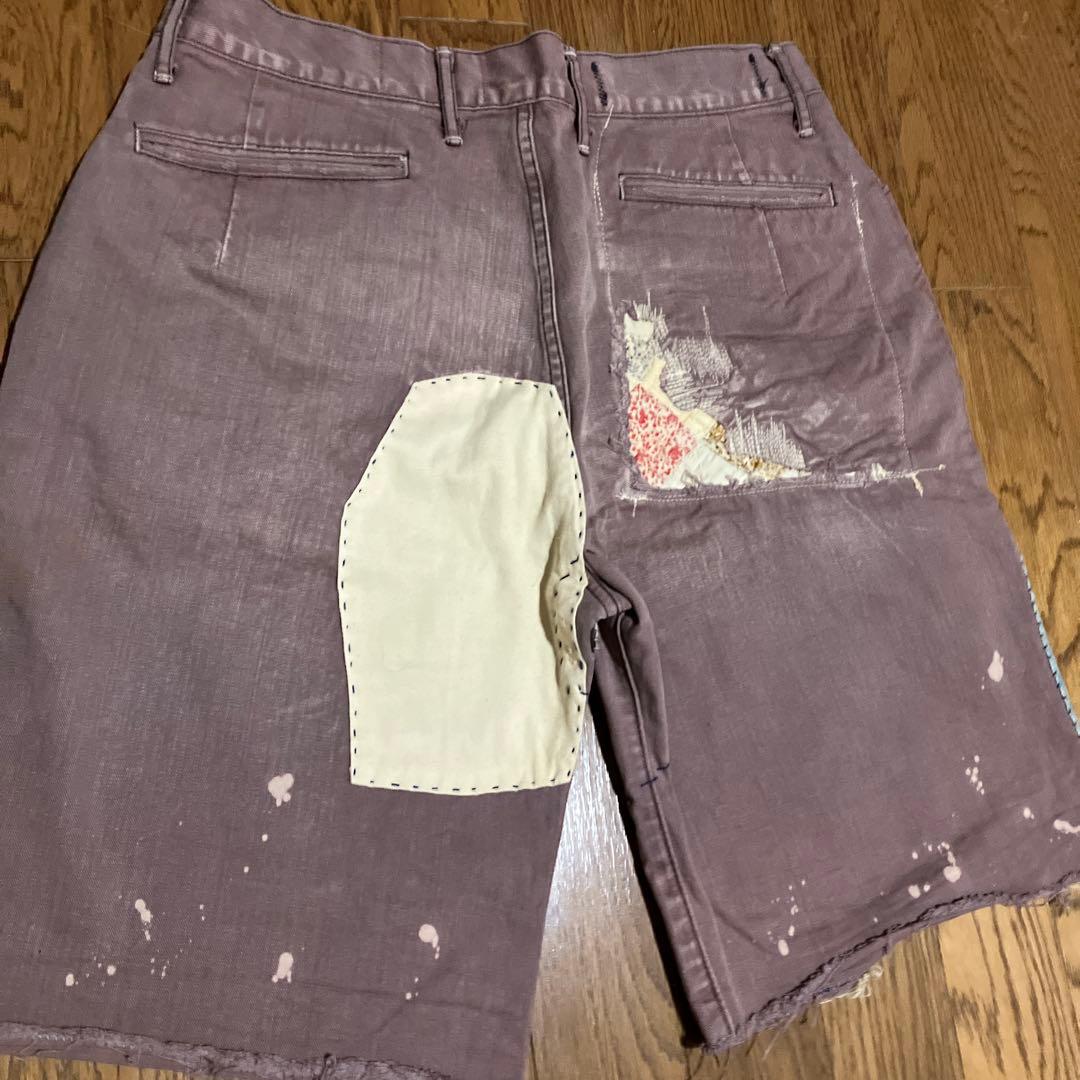 kapital kountry パッチワークショートパンツ　レディース