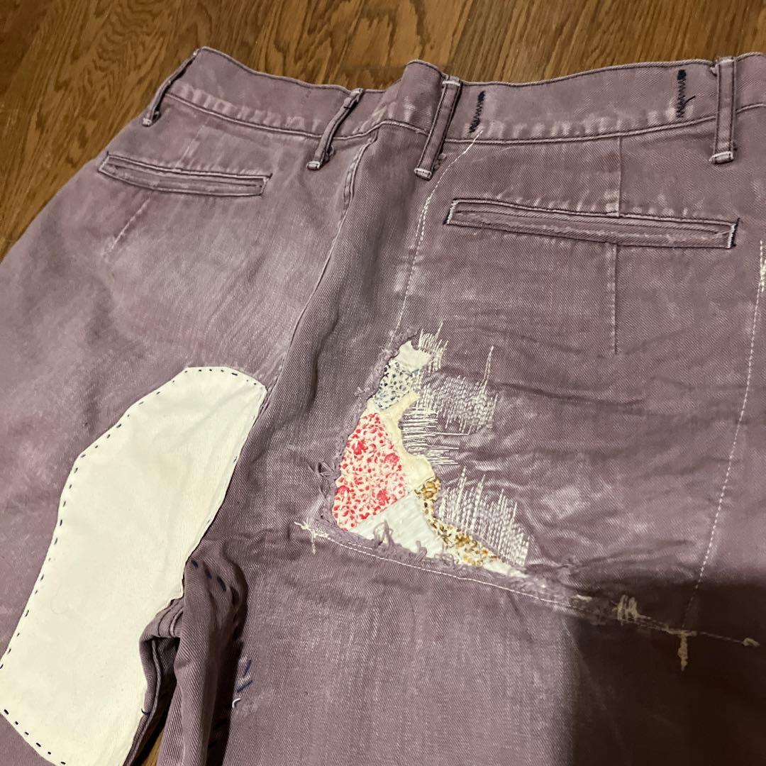 kapital kountry パッチワークショートパンツ　レディース