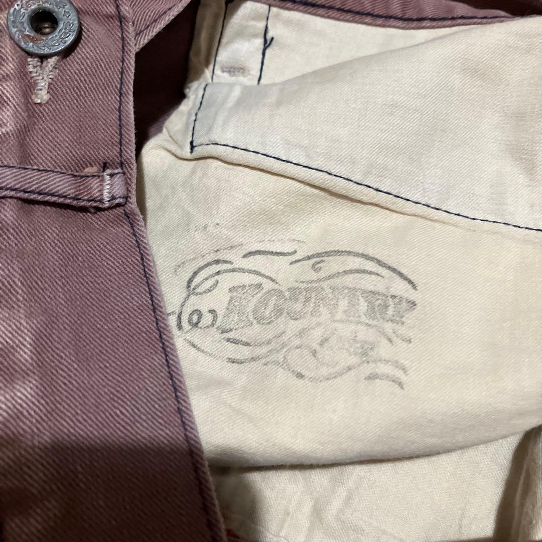 kapital kountry パッチワークショートパンツ　レディース