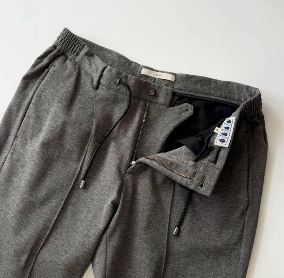 【ring別注】giabs ジャブス マサッチョ ジャージー パンツ干場　グレー