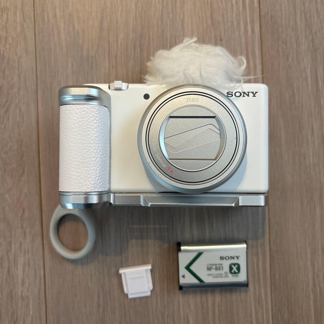 【美品】SONY VLOGCAM ZV-1 II ホワイト　ZV-1M2