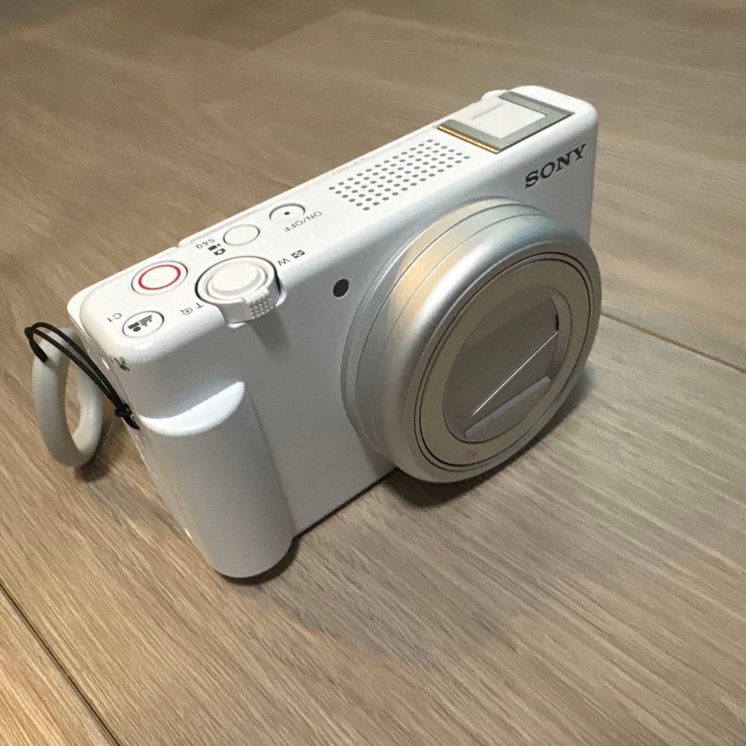【美品】SONY VLOGCAM ZV-1 II ホワイト　ZV-1M2