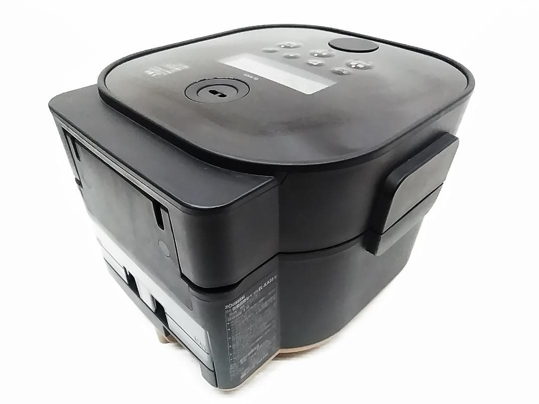 象印 STAN 自動調理鍋 EL-KA23-BA ブラック 21年製 ★