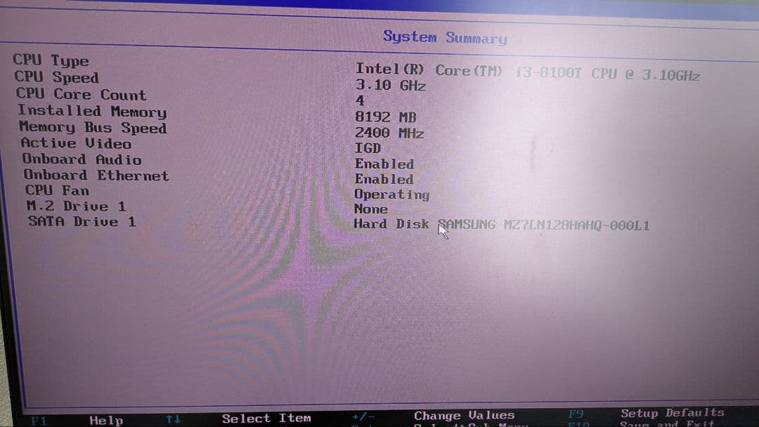 Windowsデスクトップ Lenovo ThinkCentre m720q