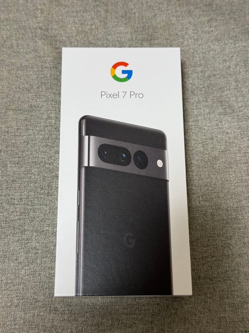 Google Pixel7Pro Obsidian 128GB 未使用品