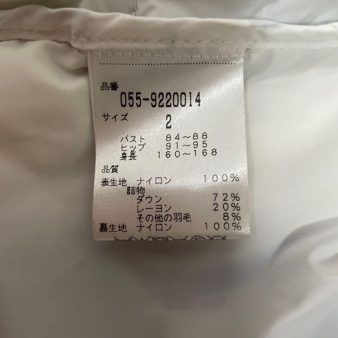 PEARLY GATES チェック柄ダウンジャケット サイズ2