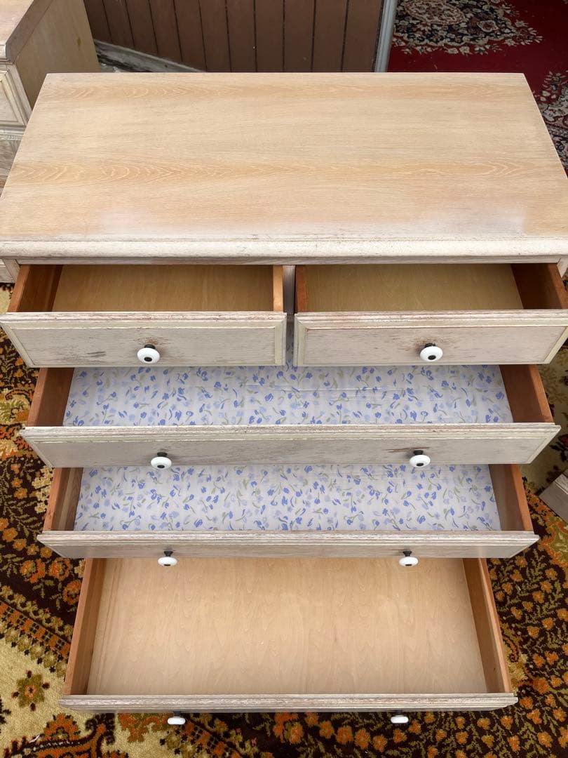 ボンヌジュルネ＊カントリー シャビー チェスト アンティーク インテリア