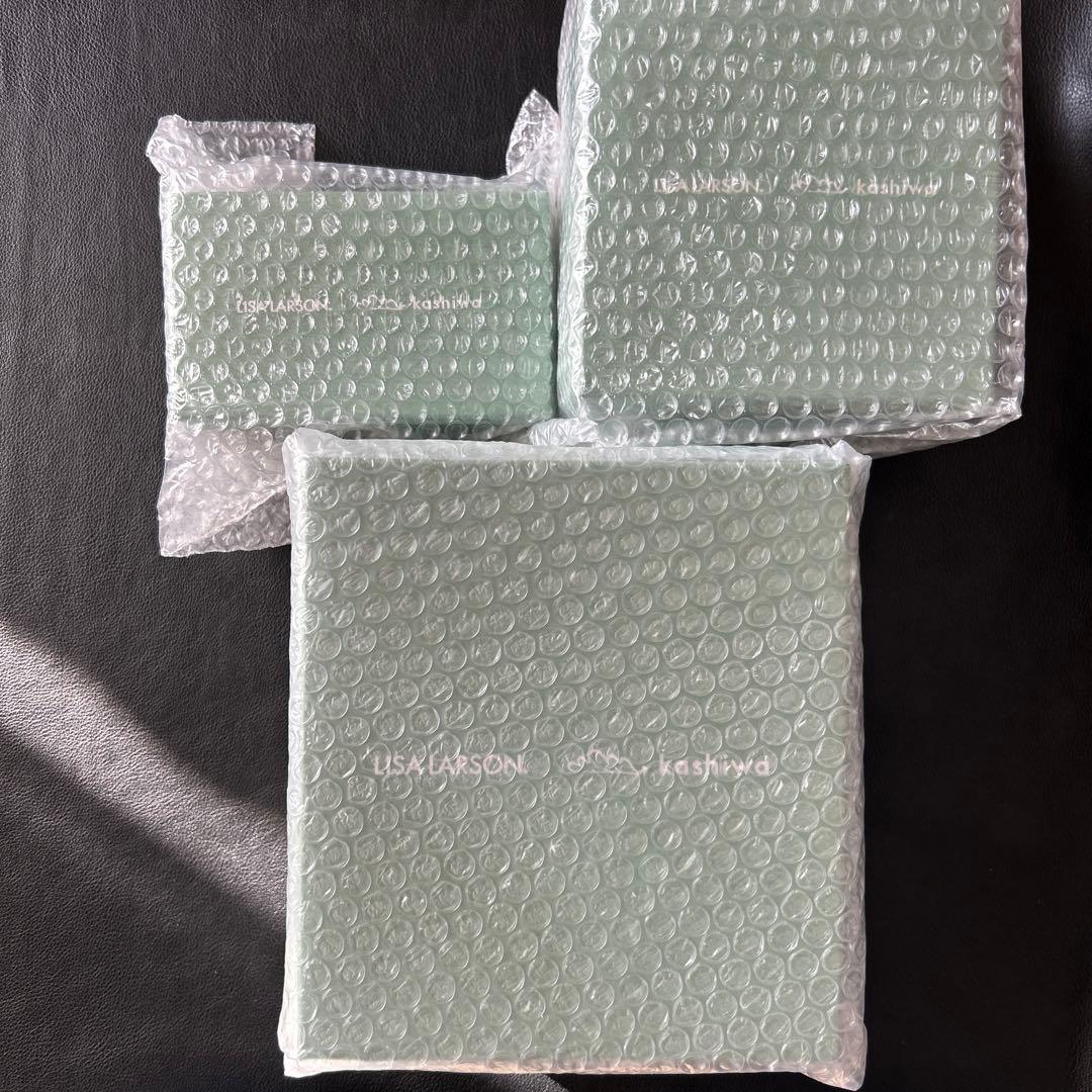 リサラーソン　にわとりの全部セット にわとりのエッグカップ　大小　バターケース