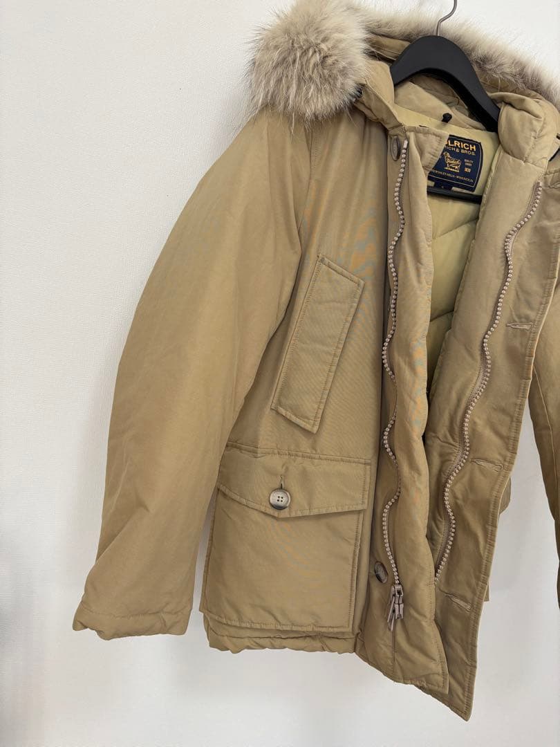 WOOLRICH アークティック パーカー ダウン ジャケット コヨーテ ファー