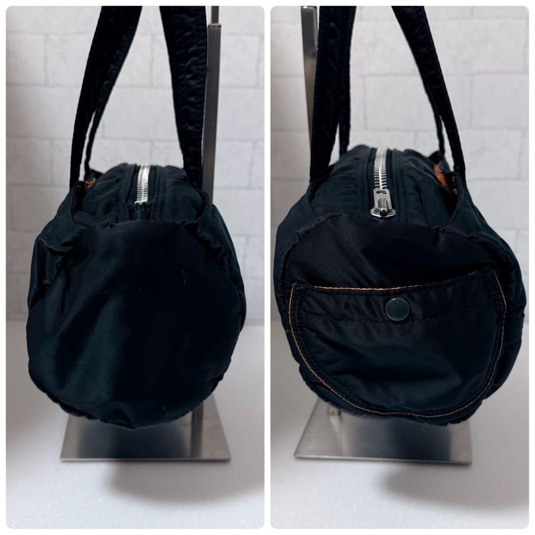 極美品 完売品 ポーター タンカー ボストンバッグ ダッフルバッグ S ブラック