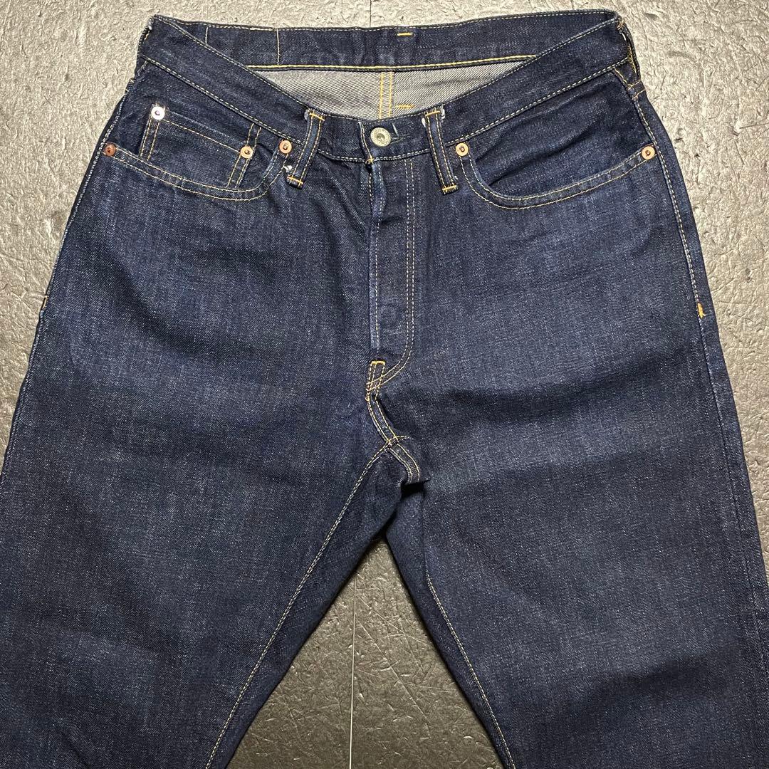 SANCA（サンカ） 15.5オンス デニムテーパード 5Pパンツ サイズ1