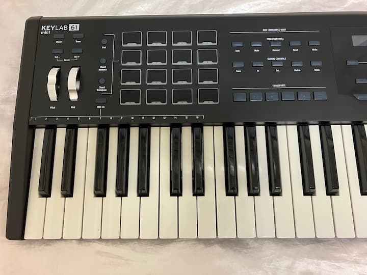 [美品] Arturia KeyLab 61 MkII (61鍵, Mk.2)