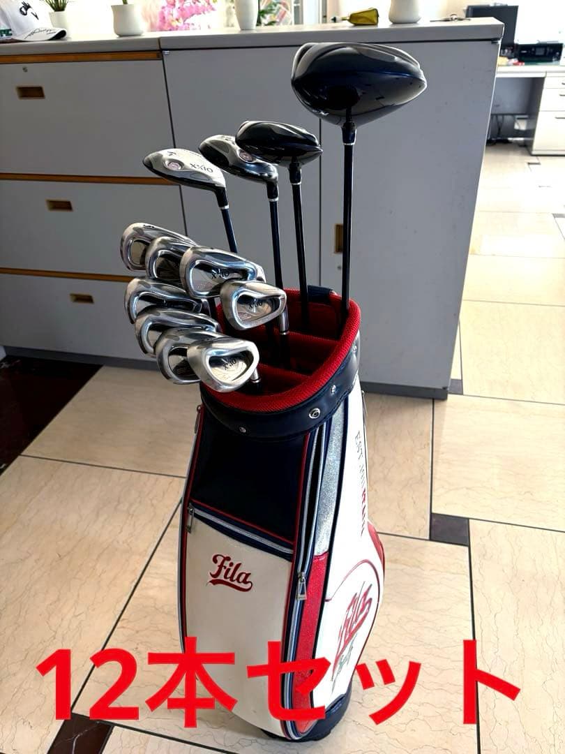 お買得品ゼクシオレディース12本セット【ドライバー、ウッド4本、アイアン8本】