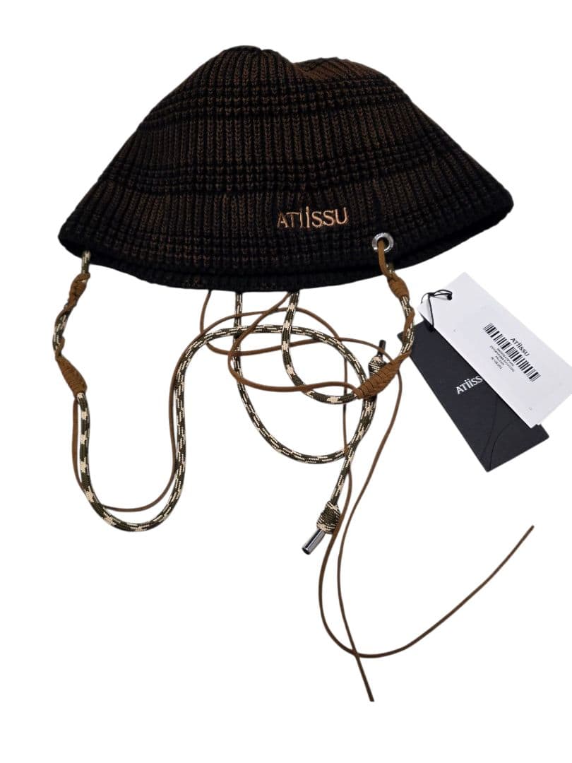 新品未使用　Atiissu　25SS beanies ビーニー　falcon