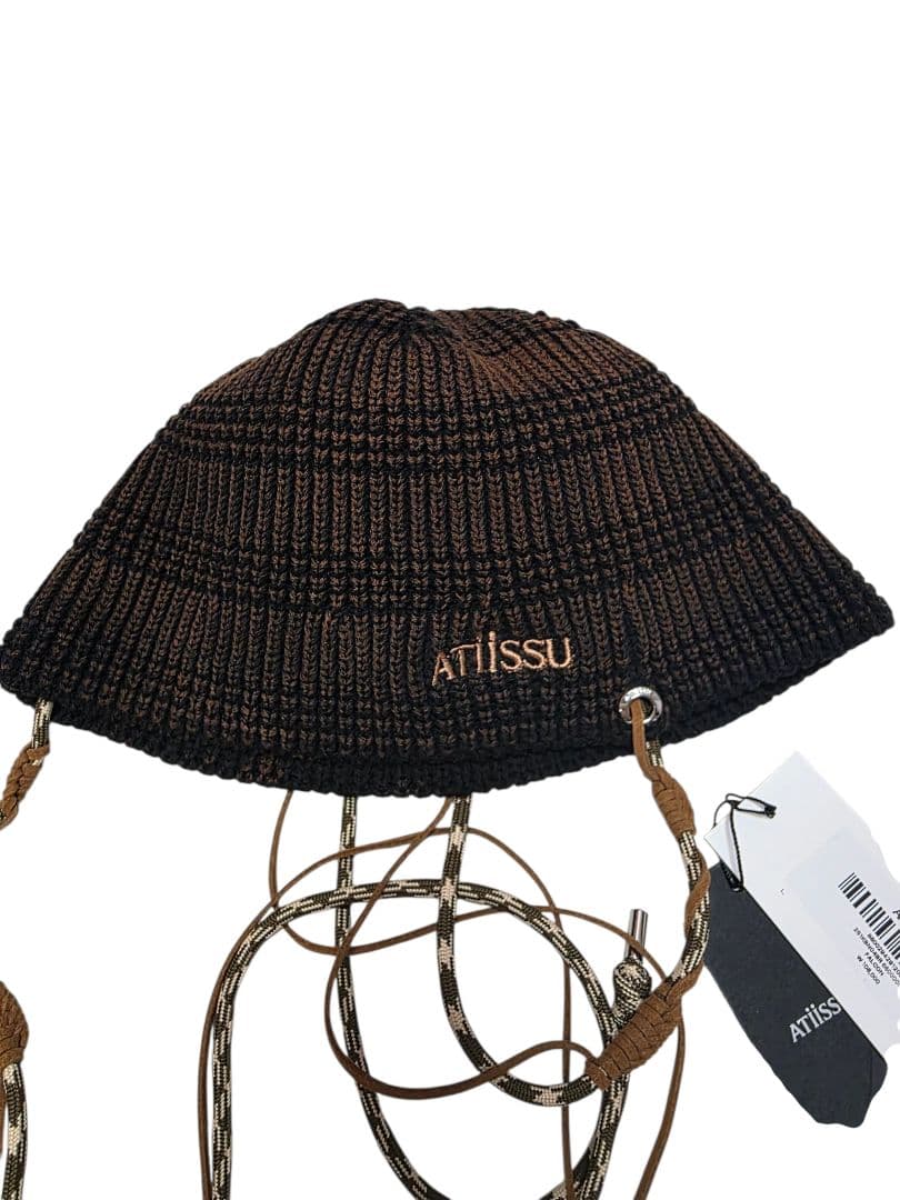 新品未使用　Atiissu　25SS beanies ビーニー　falcon