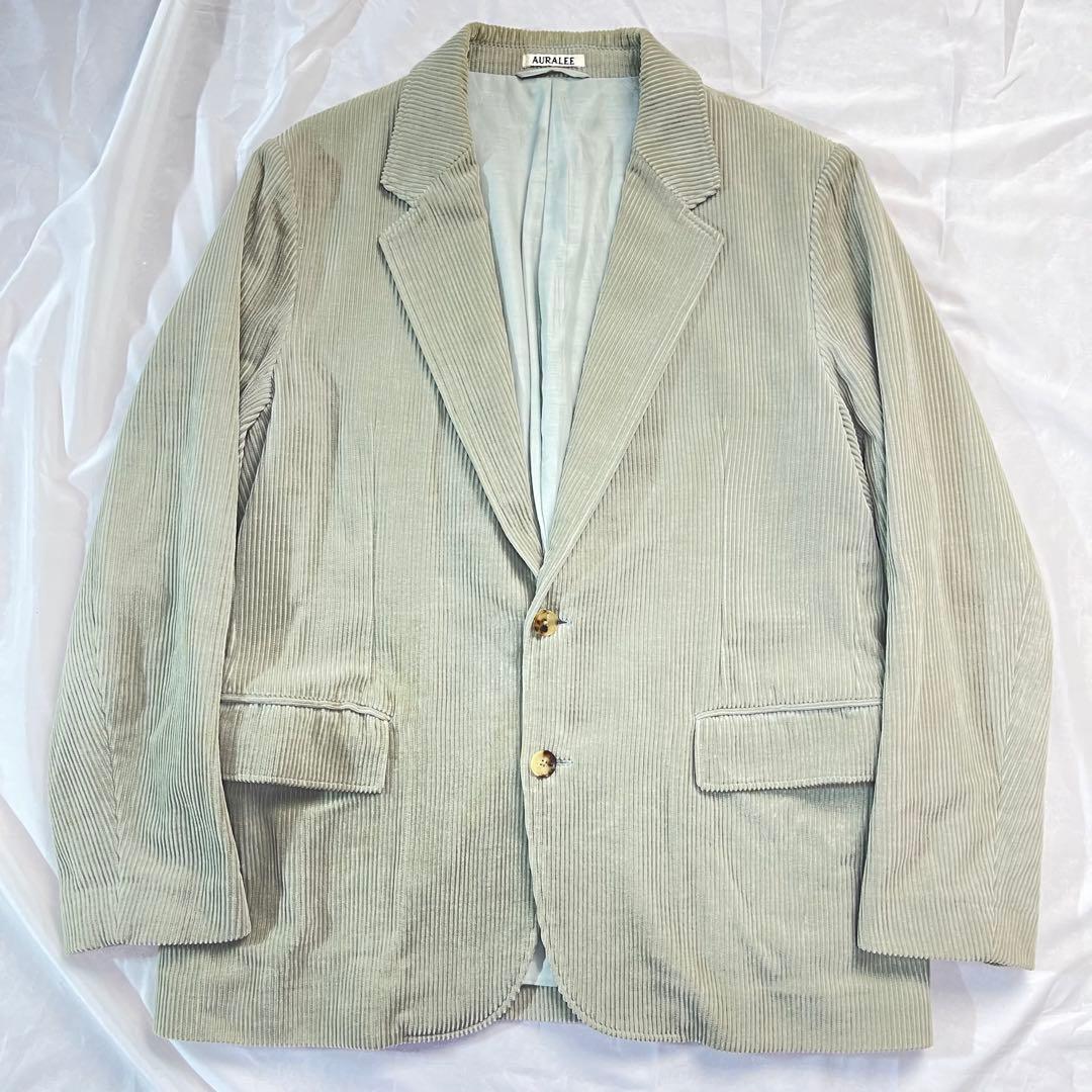 auralee WASHED CORDUROY JACKET オーラリー