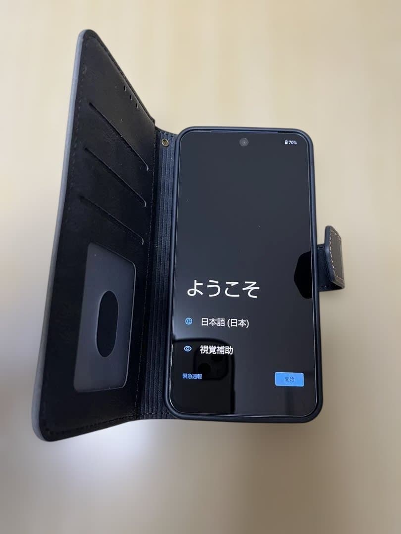 【KIKU】AQUOS sense9 SH-M29 6GB128GBブルー