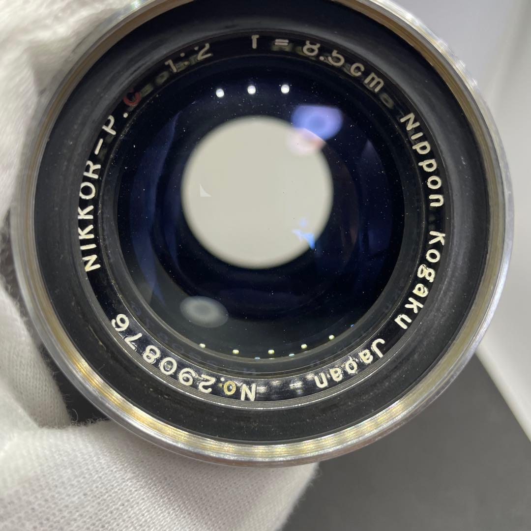 NIKKOR-Ｐ.C 1：2 f=8.5cm ニコン Sマウント