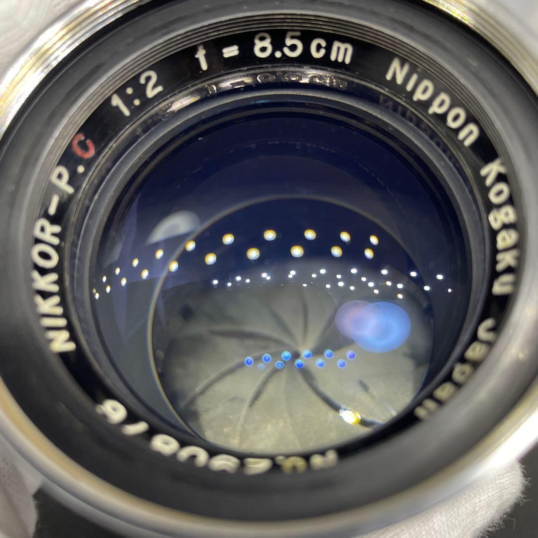NIKKOR-Ｐ.C 1：2 f=8.5cm ニコン Sマウント