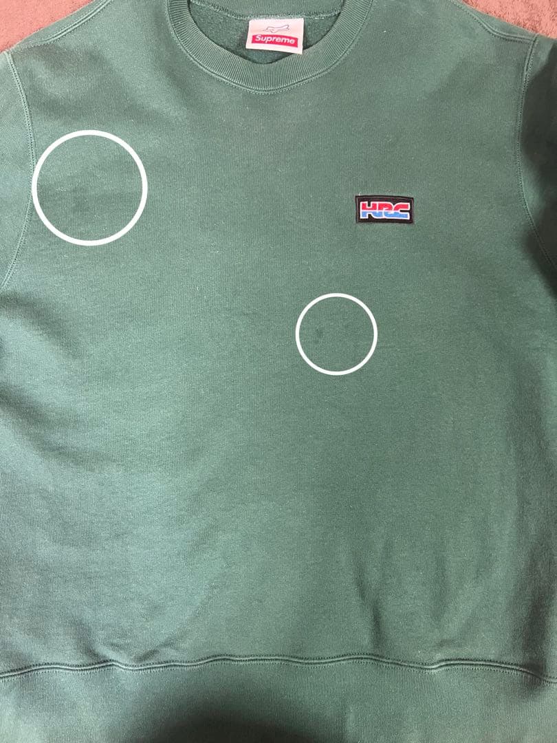 Supreme ×Honda × Fox Racing HRC Crewneck